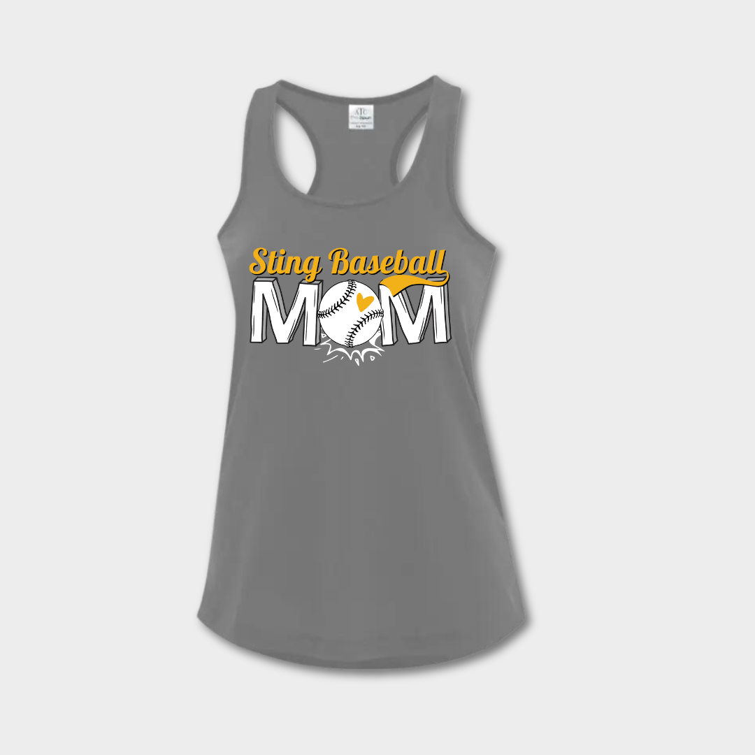 Women's Tank Top - Sting Baseball Mom