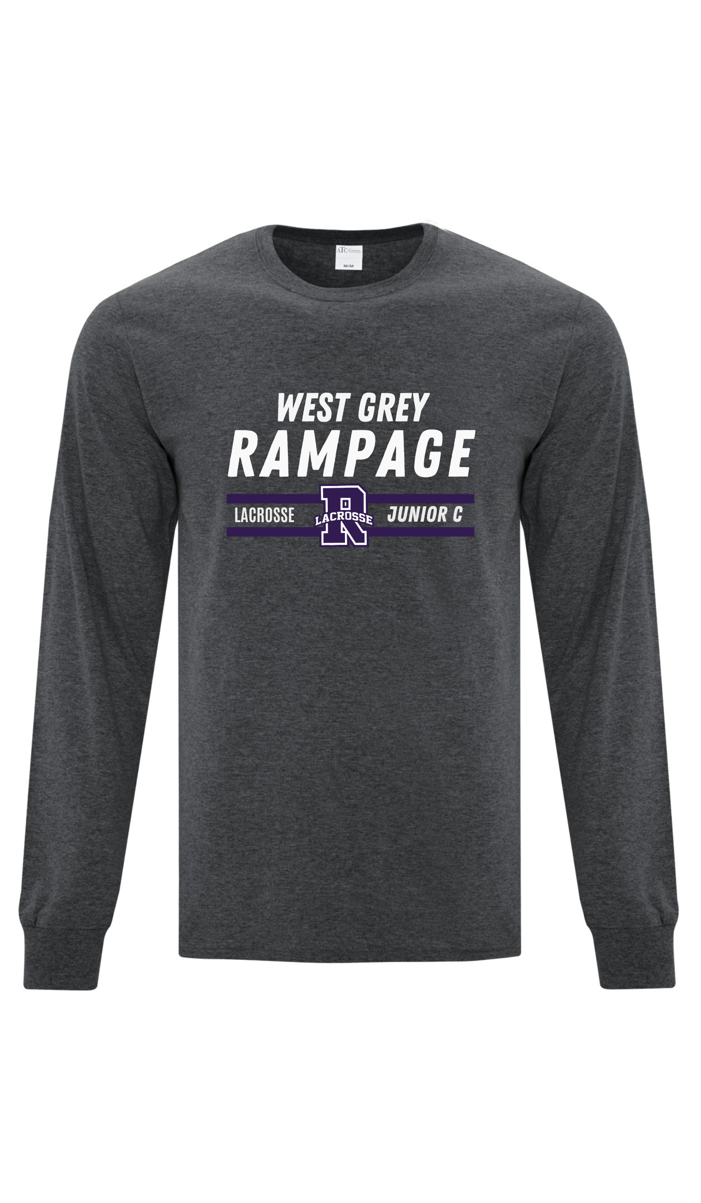 Cotton Long Sleeve- Rampage JR C Lacrosse