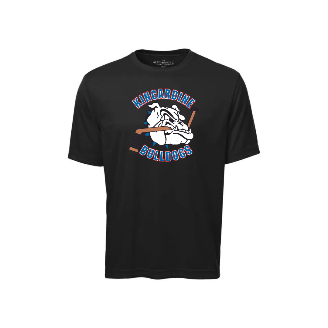 Polyester Full Chest T-Shirt - Kincardine Bulldogs
