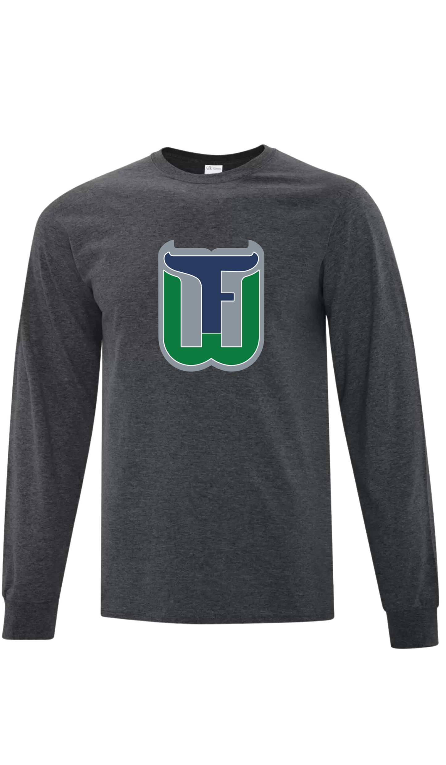 Adult Original Emblem Cotton Long Sleeve - Fergus Whalers