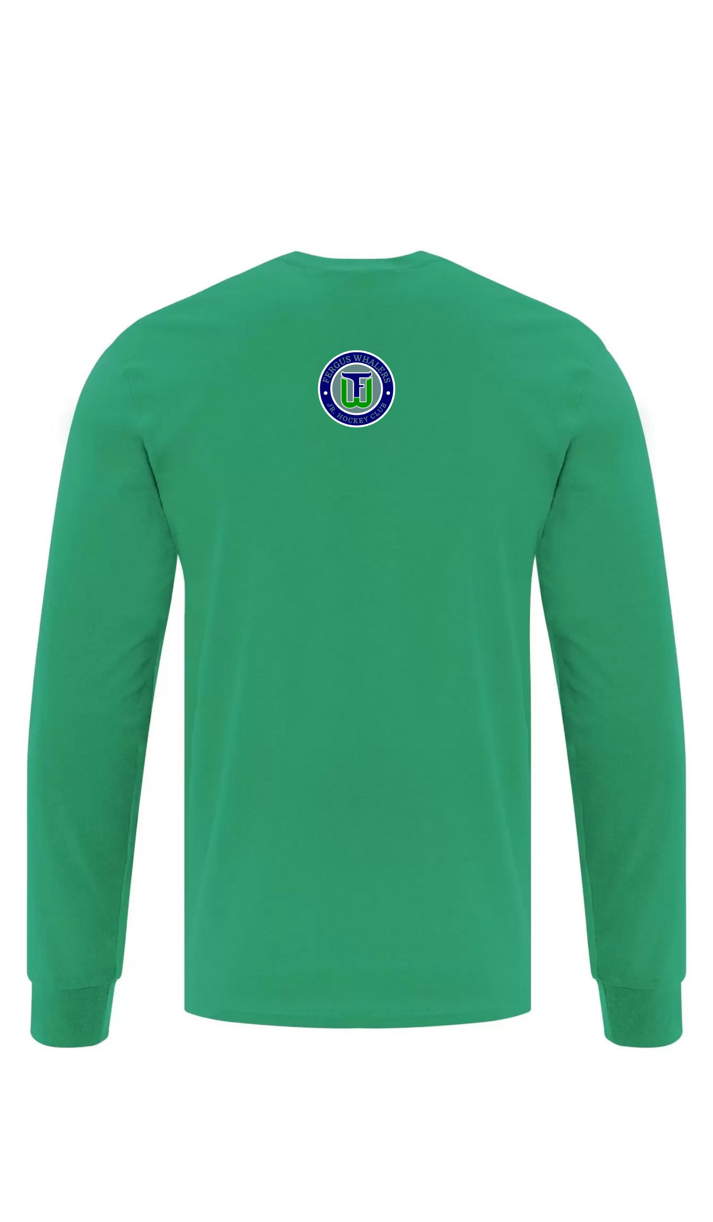 Whalers Hockey Cotton Long Sleeve - Fergus Whalers