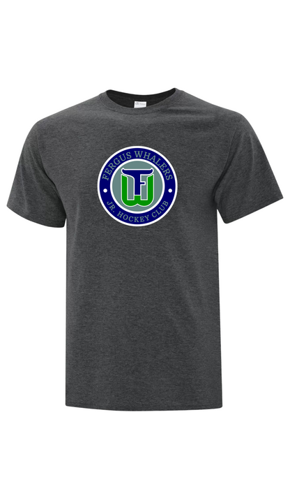 Adult Original Emblem Cotton T-Shirt - Fergus Whalers