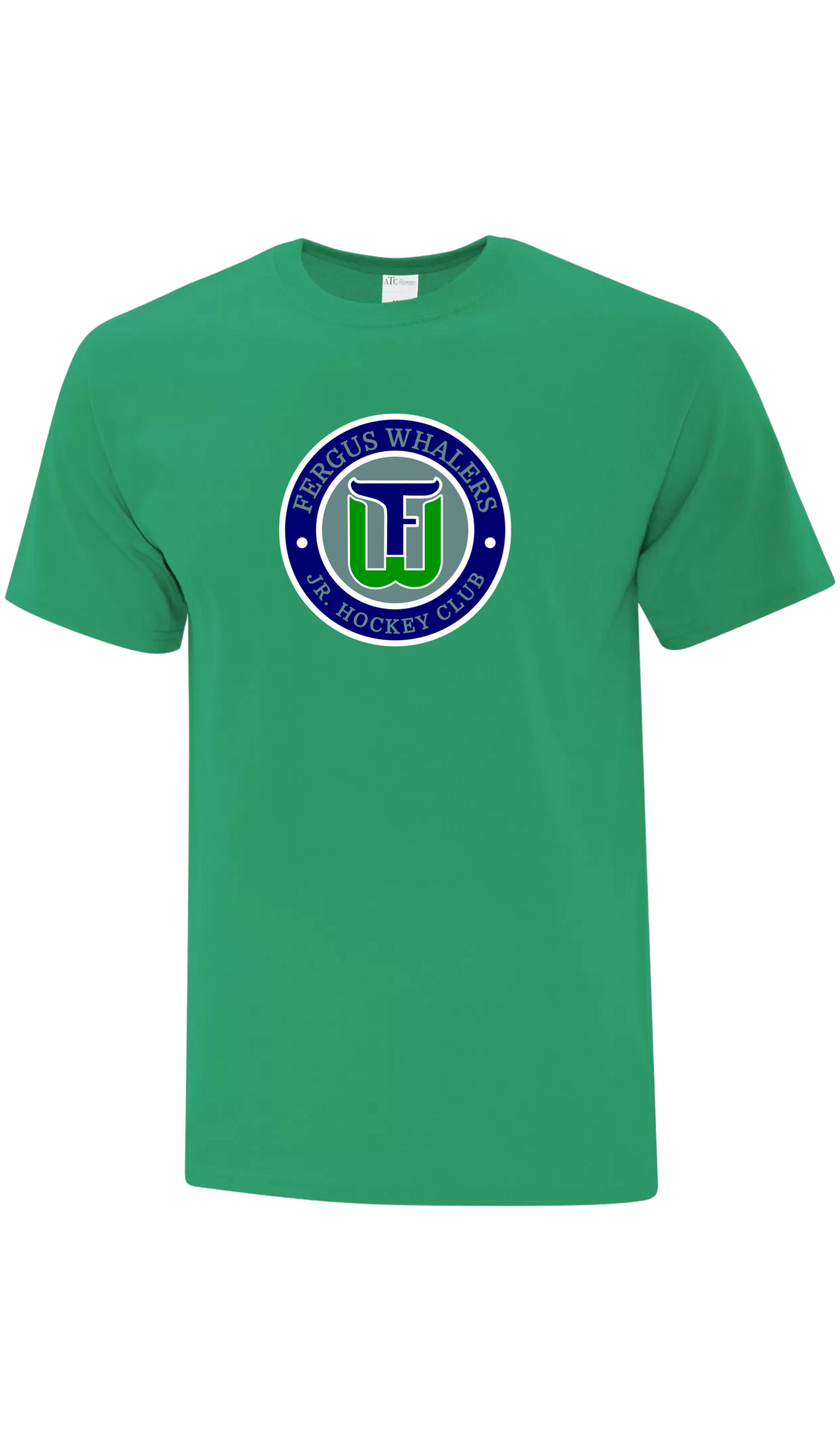 Adult Original Emblem Cotton T-Shirt - Fergus Whalers