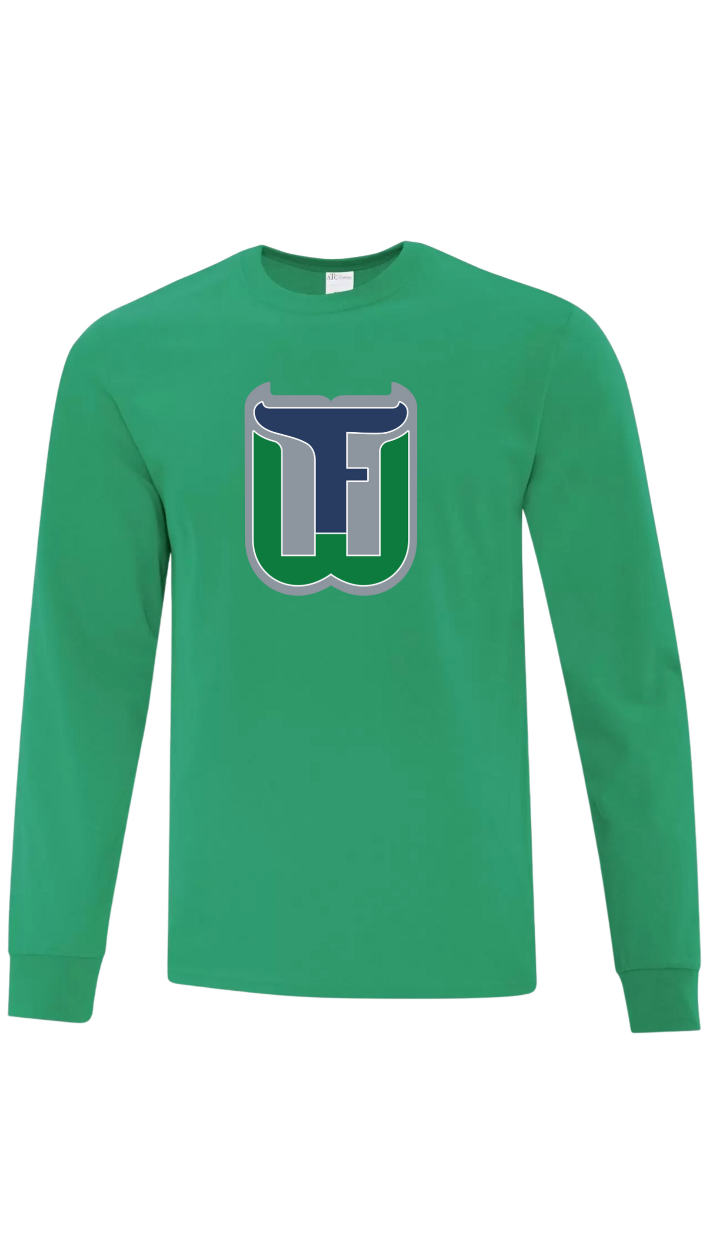 Adult Original Emblem Cotton Long Sleeve - Fergus Whalers