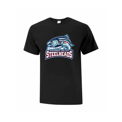 Cotton Full Chest T-Shirt - Saugeen Valley Steelheads