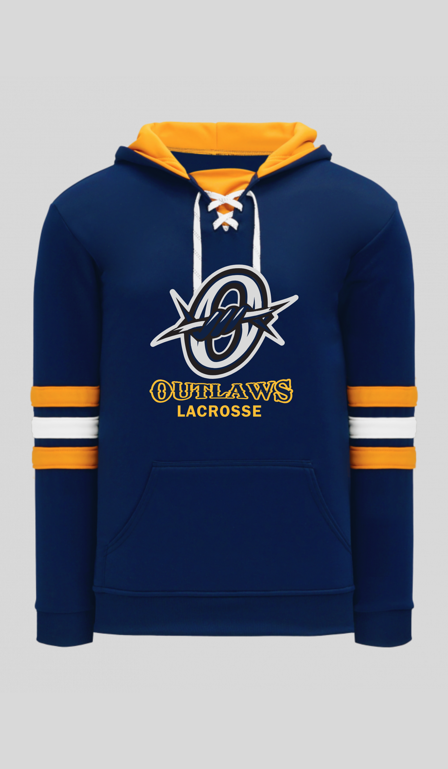 Two Tone Hooded Sweatshirt - North Perth Outlaws