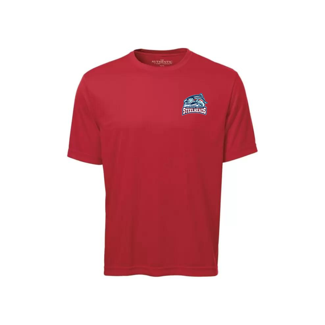 Polyester Left Chest T-Shirt - Saugeen Valley Steelheads