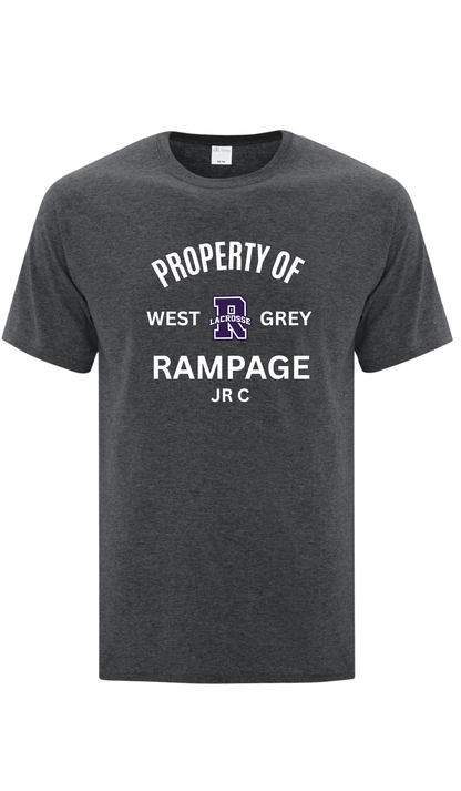 Property of T-Shirt- Rampage JR C Lacrosse
