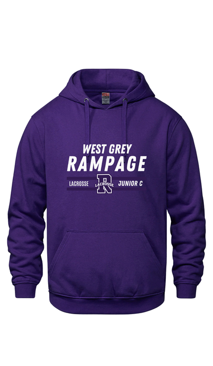 Hooded Sweatshirt- Rampage JR C Lacrosse