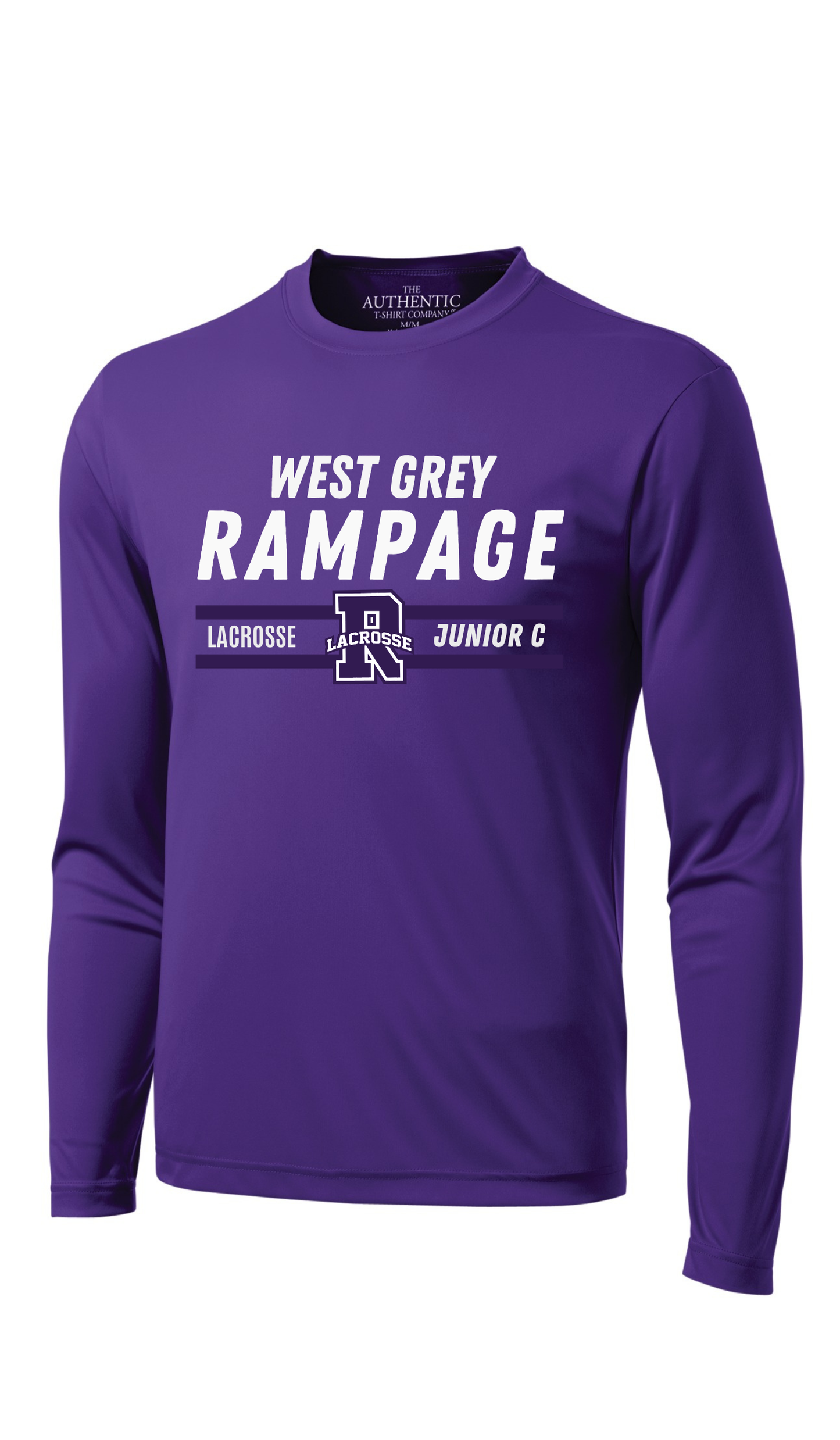 Polyester Long Sleeve- Rampage JR C Lacrosse