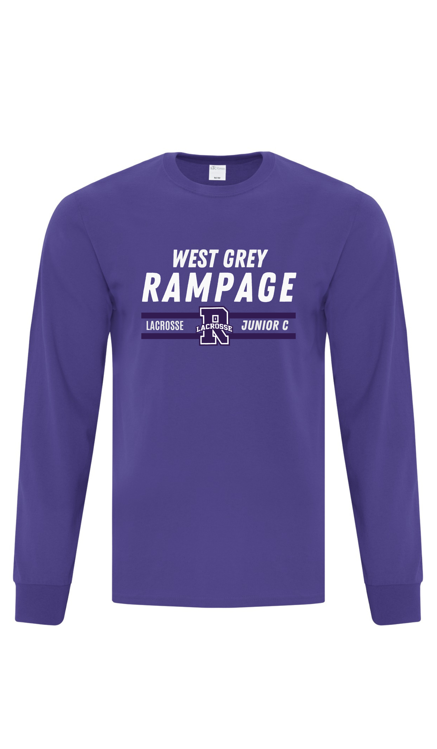 Cotton Long Sleeve- Rampage JR C Lacrosse