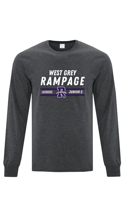 Cotton Long Sleeve- Rampage JR C Lacrosse