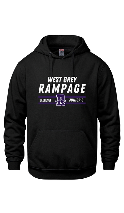 Hooded Sweatshirt- Rampage JR C Lacrosse